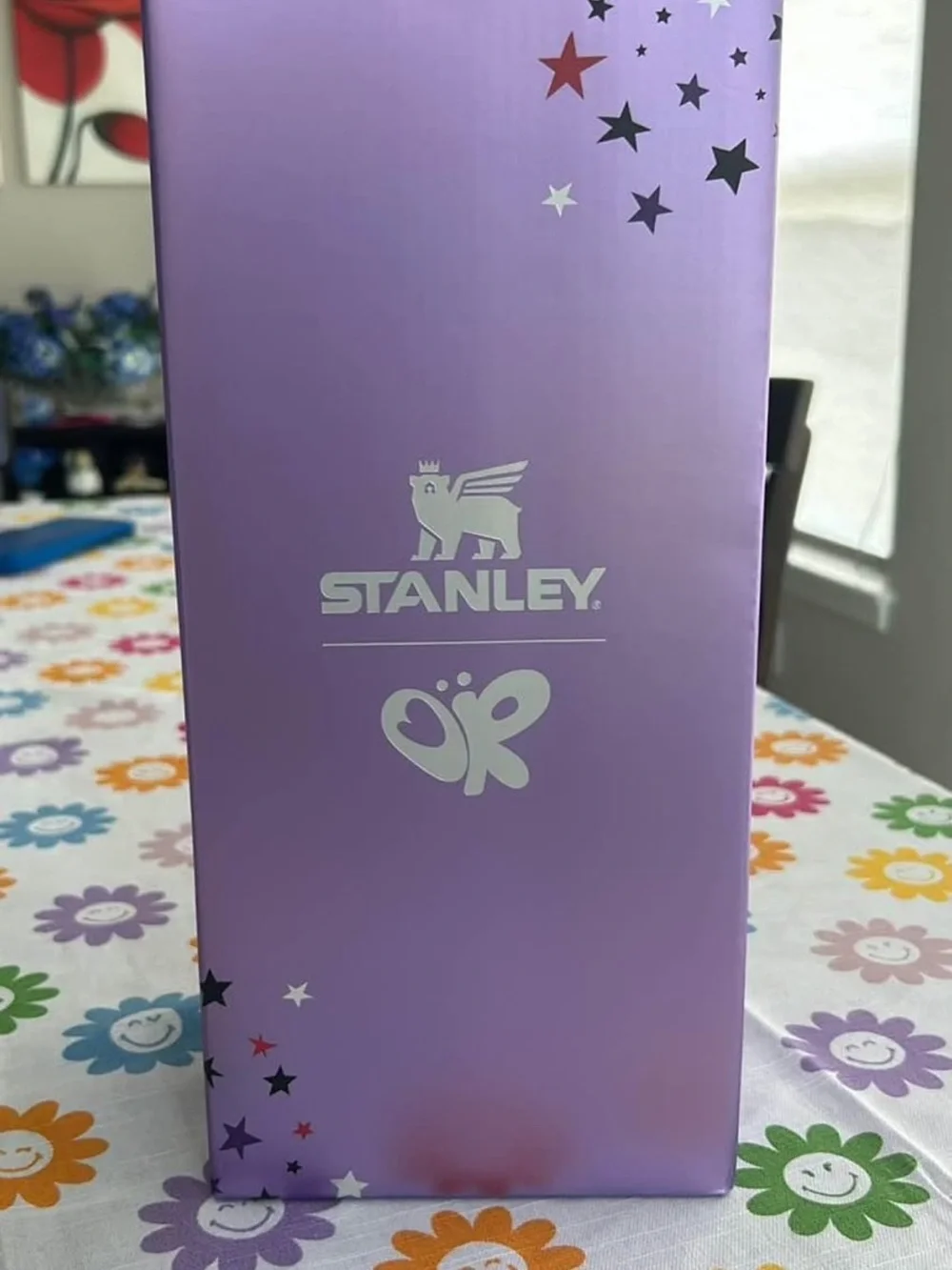 Olivia Rodrigo Stanley Purple Star Travel Tumbler with Handle and Straw